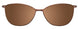 10 - Satin Dark Brown & Gold