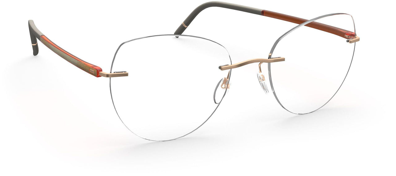 Silhouette The Wave Chassis Rimless 5567 Eyeglasses
