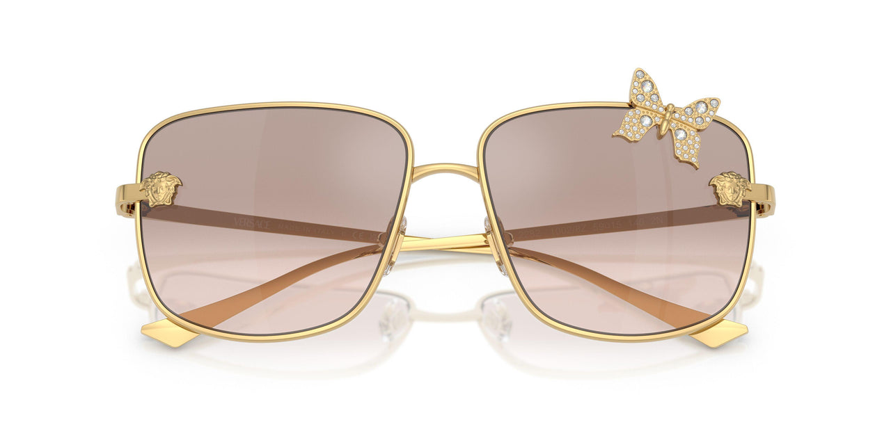 10028Z - Gold - Light Brown Mirror Silver Gradient