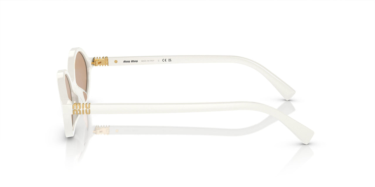 14240D - White - Orange Mirror Internal Silver