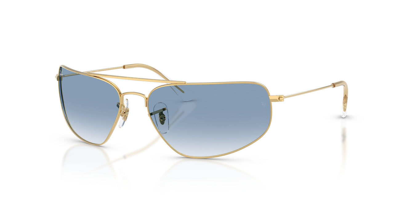 001/3F - Gold - Clear Gradient Blue