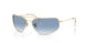 001/3F - Gold - Clear Gradient Blue