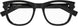 004 - Black/Crystal - Transparent