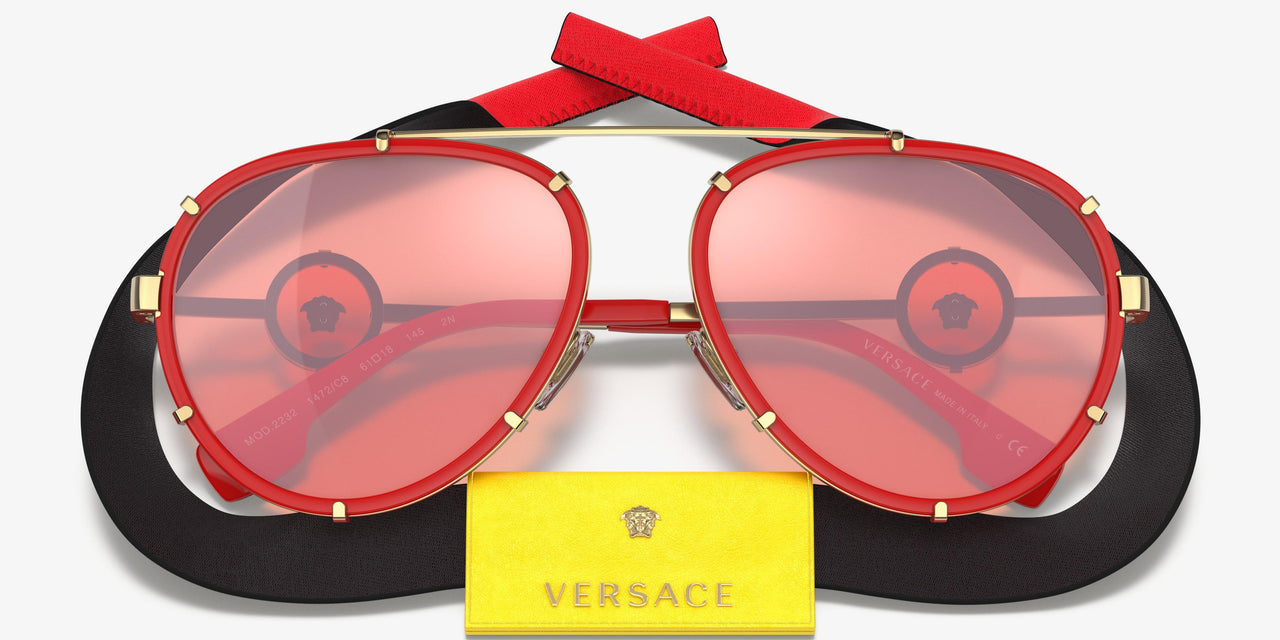 1472C8 - Red - Pink Mirror Red
