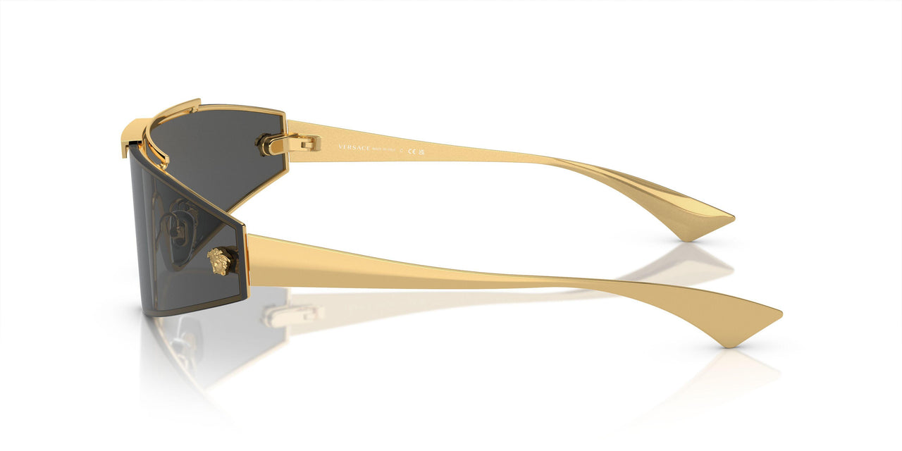 100287 - Gold - Dark Grey/mirror Gold