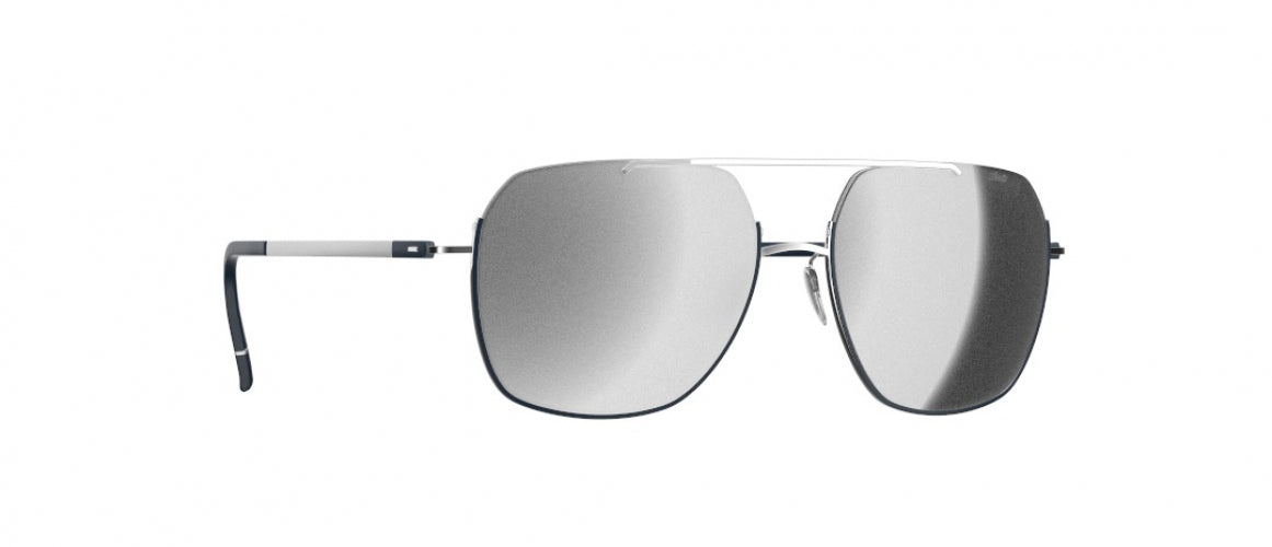 7000 - Silver / Blue - SLM Silver Mirror Gradient