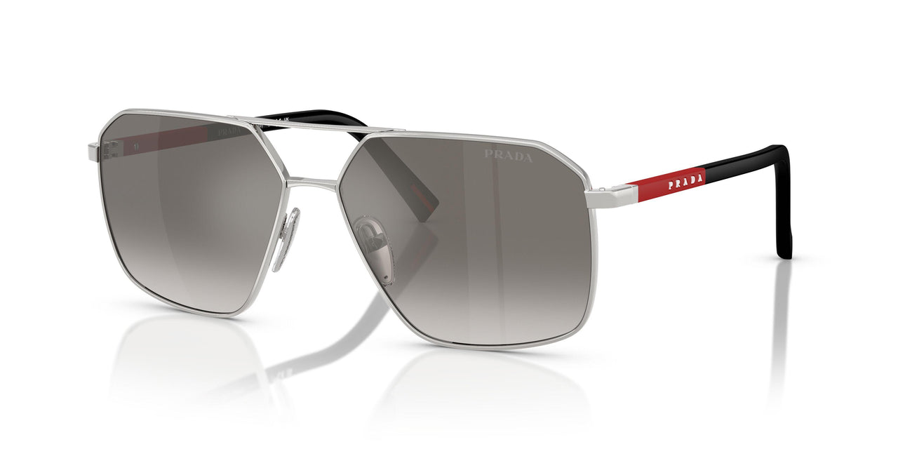 1BC02M - Silver - Gradient Grey Mirror Silver