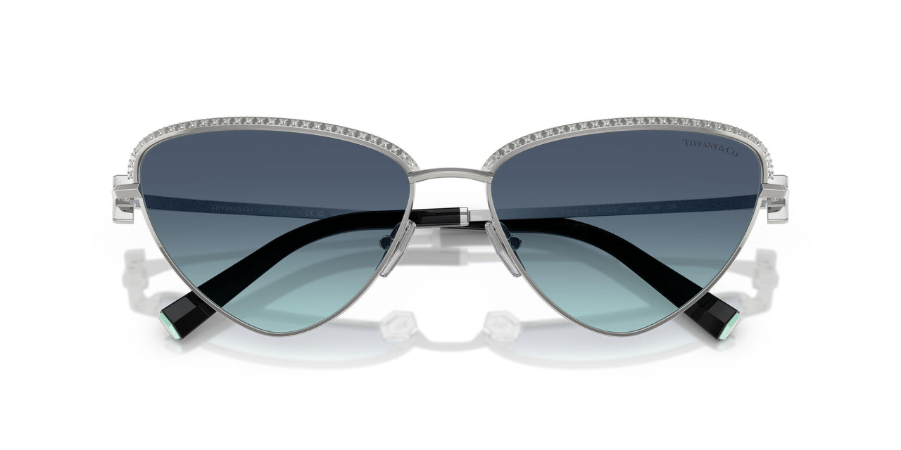 62139S - Silver - Azure Gradient Blue