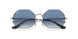 91493F - Silver - Clear Gradient Blue