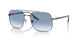 004/3F - Gunmetal - Clear Gradient Blue