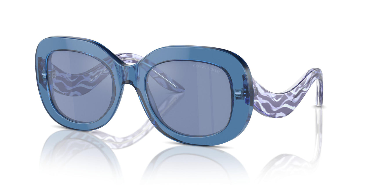 61531U - Blue - Light Blue Mirror Silver