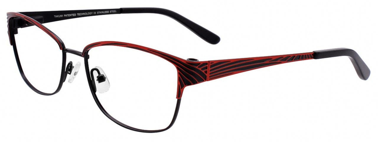 90 - Satin Black & Red