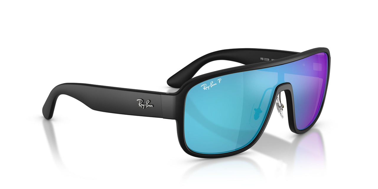 901SA1 - Black - Green Mirror Blue Polarized+