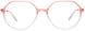 30 - Gradient Transp Rose & Crystal / Satin Rose