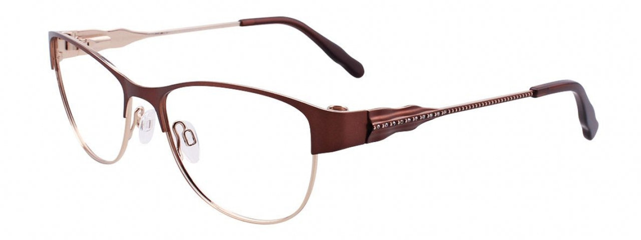 10 - 1-Satin Brown & Shiny Gold