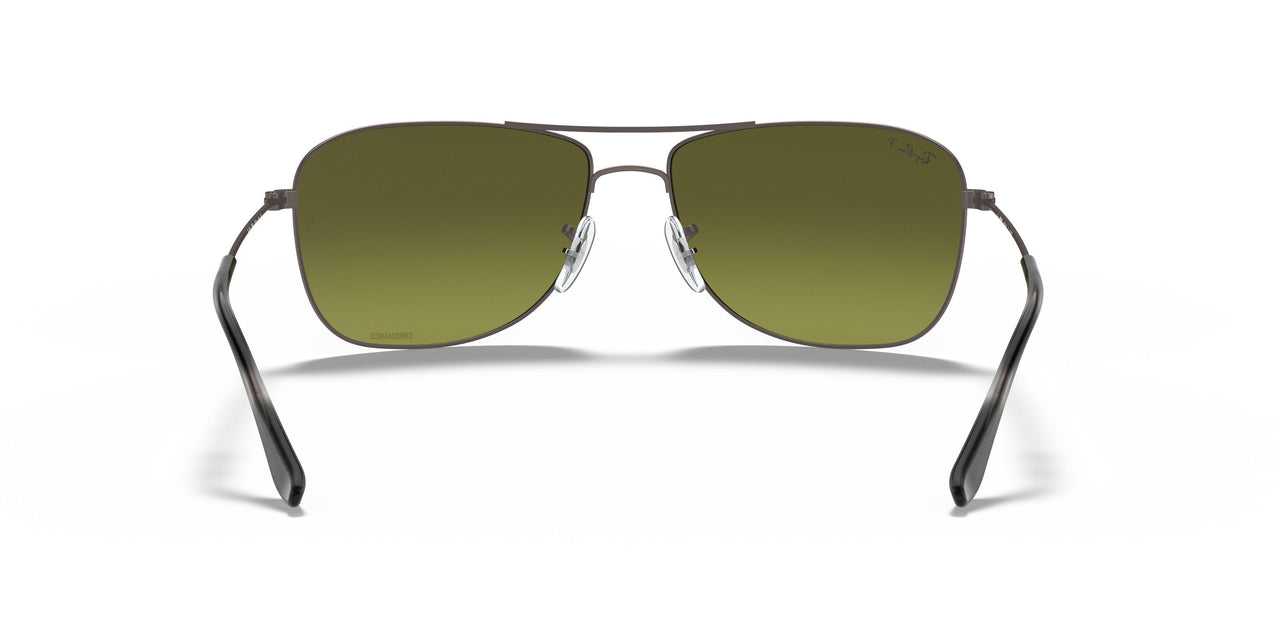 029/6O - Gunmetal - Green Mirror Gold Polar
