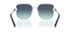 60019S - Silver - Azure Gradient Blue