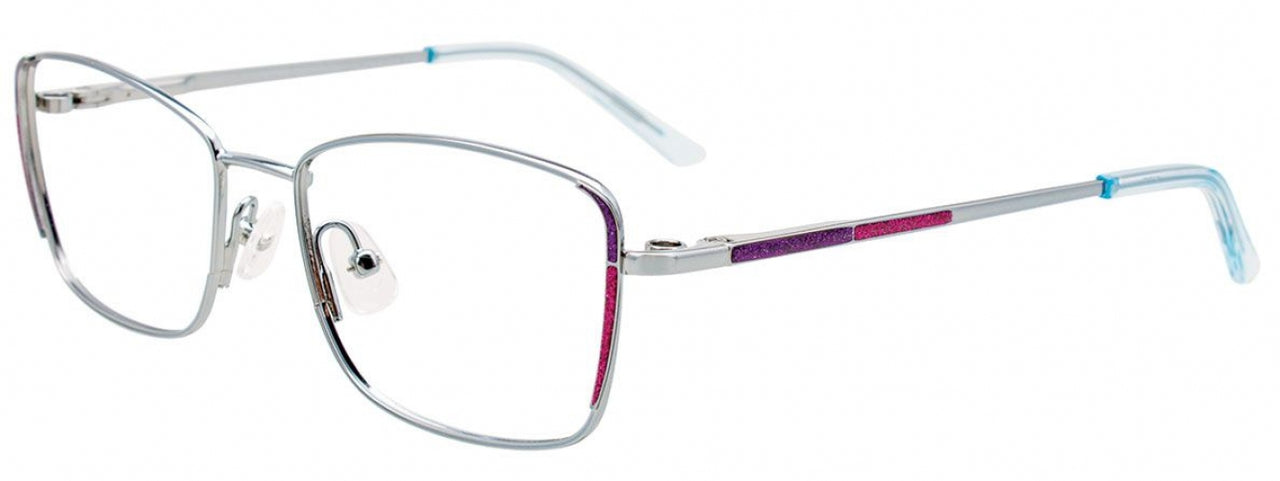 50 - Shiny Light Blue & Sparkle Purple & Pink