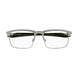 003 - Gunmetal/Green - Transparent