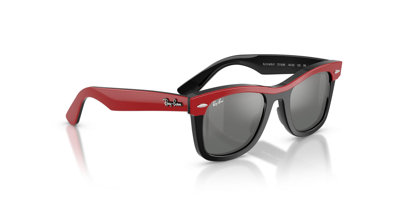 721588 - Red - Grey Mirror Silver Gradient