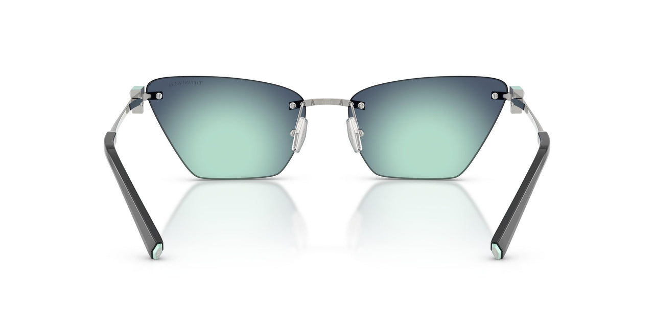 60019S - Silver - Gradient Blue