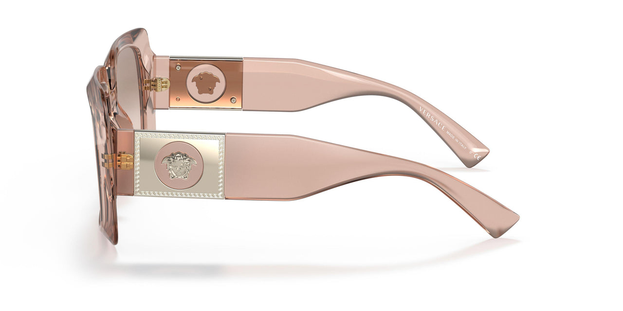 53394E - Pink - Brown Mirror Gradient Gold