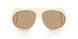 500263 - White - Light Brown Solid