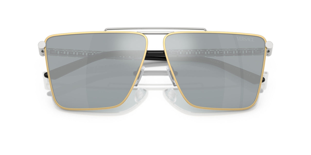 15141U - Gold - Blue Mirror Silver