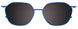 70 - Crystal & Brushed Blue Steel