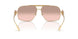 10027E - Gold - Light Pink Mirror Gradient Silver