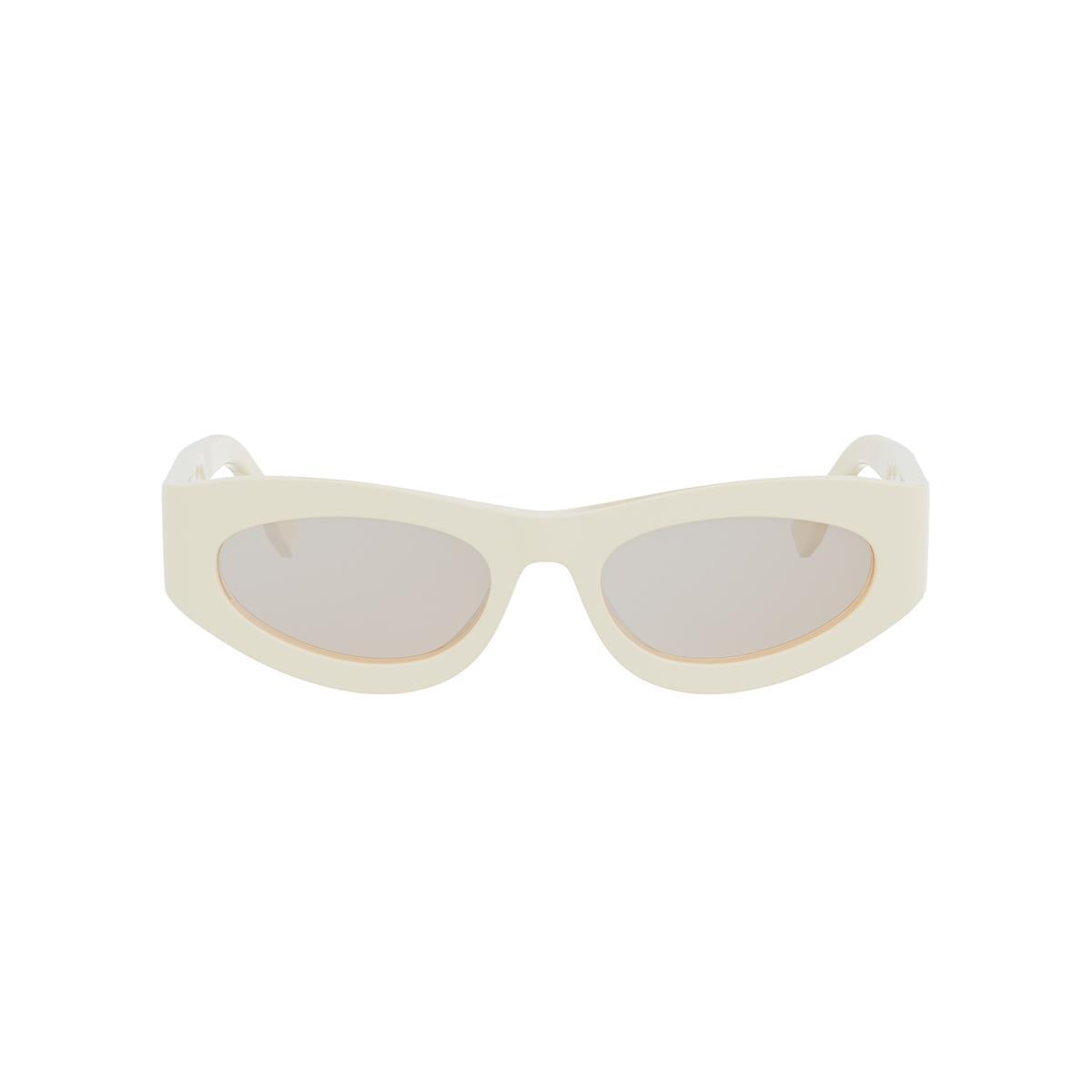 25G - Shiny Ivory - Brown Mirror