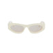 25G - Shiny Ivory - Brown Mirror