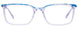 80 - Purple Crystal / Blue Pattern & Purple