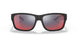08W08F - Black - Dark Grey Mirror Blue/red Hydr