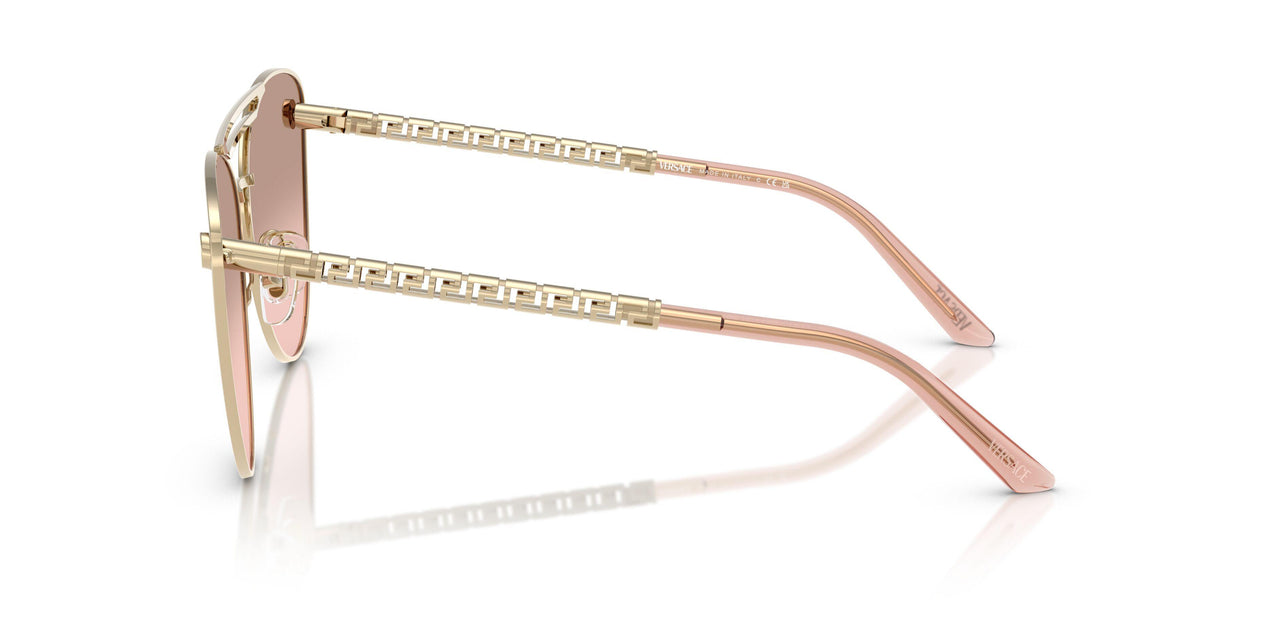 12527E - Gold - Light Pink Mirror Silver