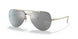 12526G - Gold - Light Grey Mirror Silver