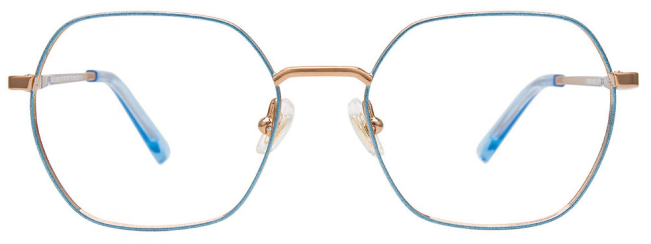 50 - Light Blue & Pink Gold