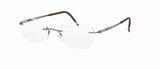Silhouette TNG 2018 Demo Rimless 5521 Eyeglasses