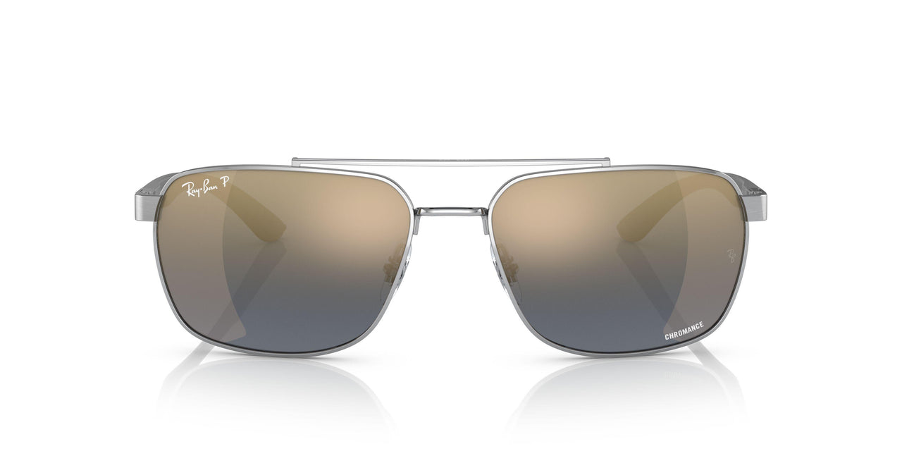 003/J0 - Silver - Blue Mir Gold Gradient Polar