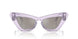 40956G - Violet - Light Grey Mirror Silver