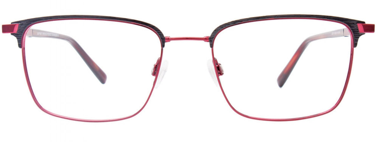 90 - Brushed Black & Red / Red