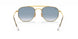 001/3F - Gold - Clear Gradient Blue