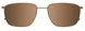 10 - Matt Dark Brown & Shiny Gold