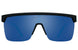 0000083 - Soft Matte Black Translucent Blue - HD Plus Gray Green with Dark Blue Spectra Mirror