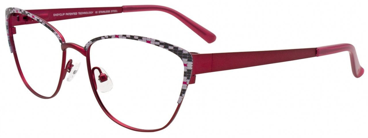 30 - Satin Red & Black & White & Pink