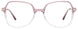 80 - Gradient Transp Plum & Crystal / Steel