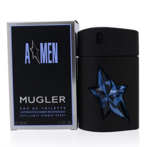 Thierry Mugler Angel Men EDT Spray Refillable Rubber Flask