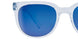 0000116 - Translucent Light Blue - Gray with Navy Spectra Mirror