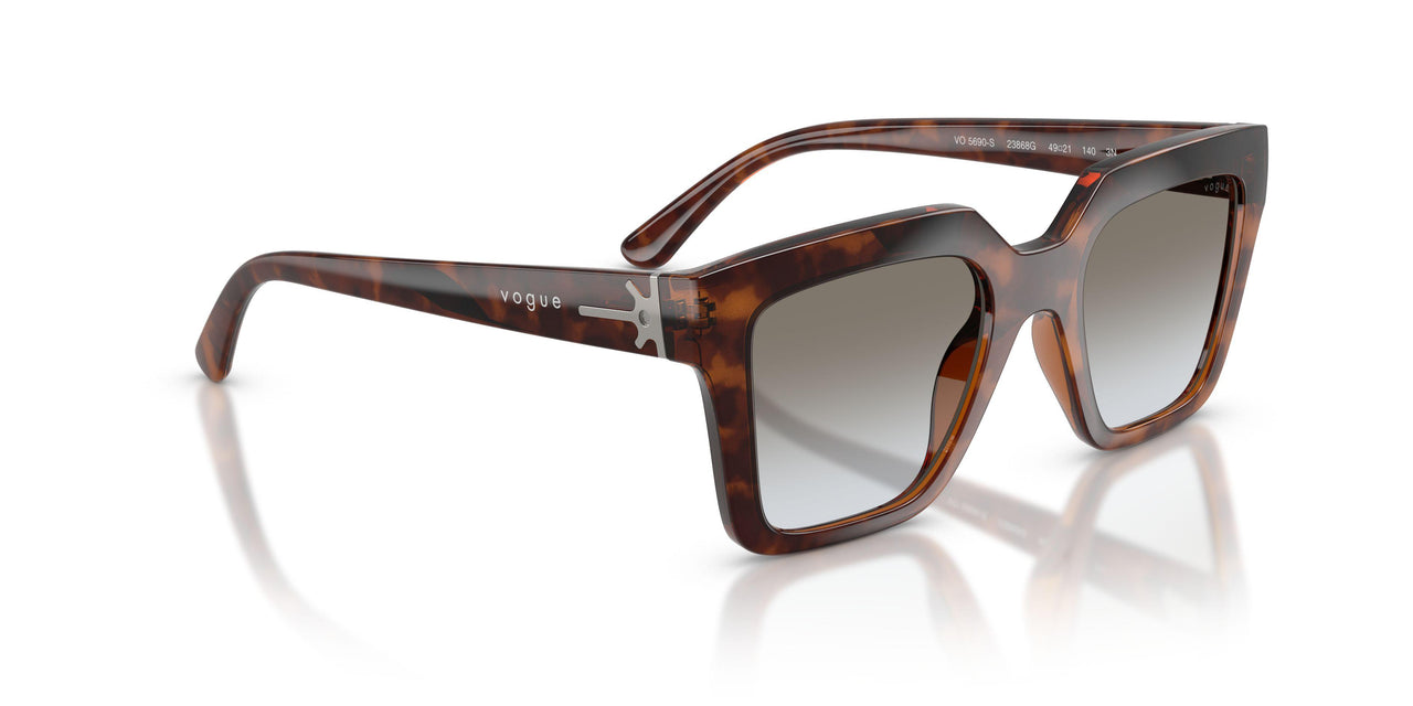 23868G - Brown - Grey Gradient