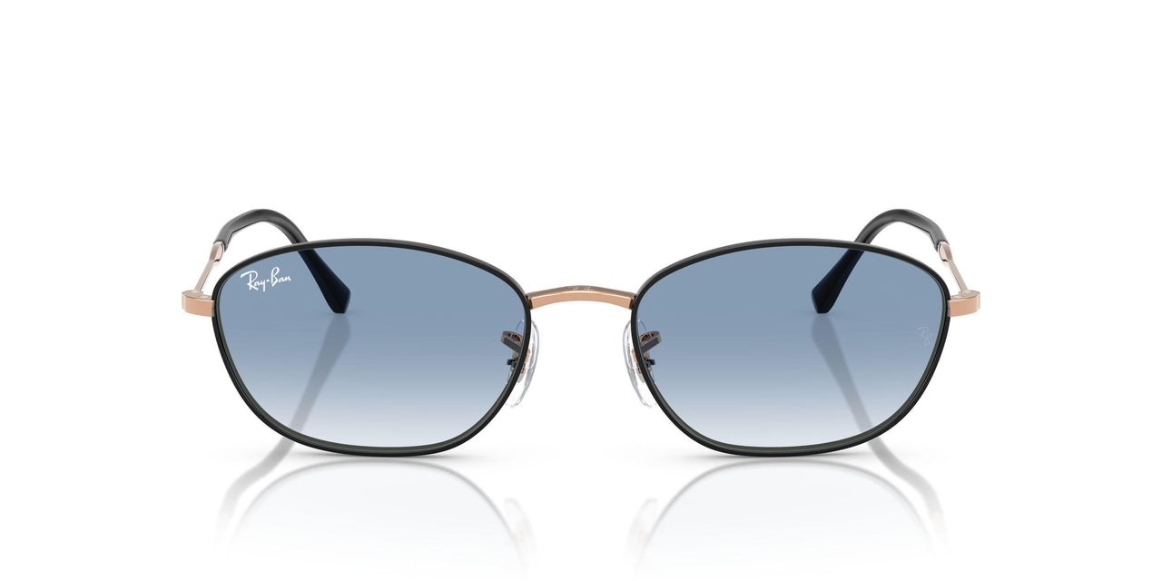 92723F - Black - Clear Gradient Blue